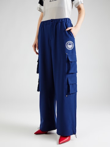 Wide Leg Pantalon ELLESSE en bleu : devant