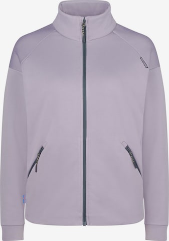WESTFJORD Fleecejacke in Lila: Vorderseite