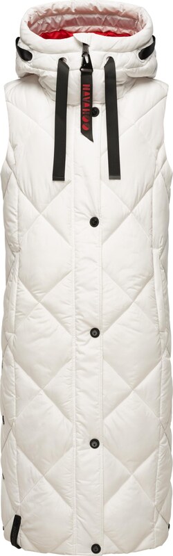 NAVAHOO Weste 'Schnuckel' in Offwhite NAVAHOO Weste 'Schnuckel' in Offwhite