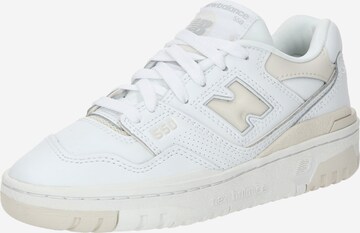 new balance - Zapatillas deportivas '550' en blanco: frente