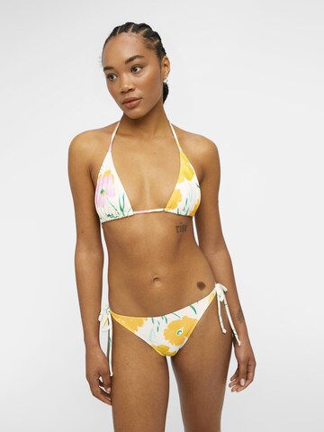 OBJECT Triangel Bikinitop in Wit: voorkant