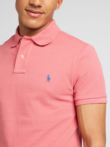 Polo Ralph Lauren Klasický střih Tričko – pink