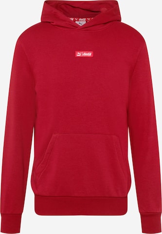 sarkans PUMA Sportisks džemperis: no priekšpuses
