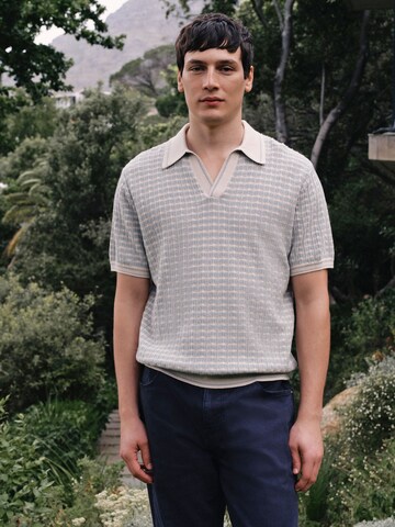Next Shirt in Blue: front