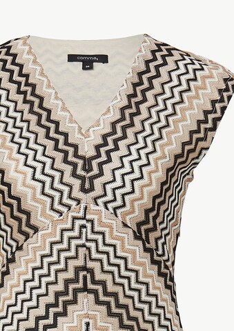 COMMA Kleid in Beige