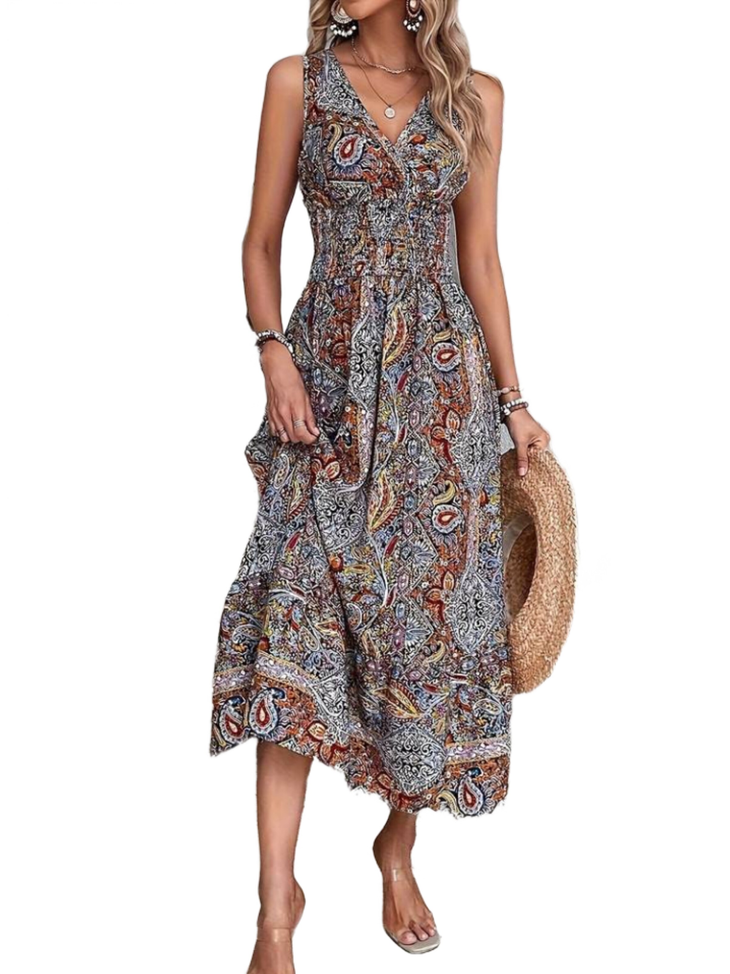 JANE's Dress in Brown