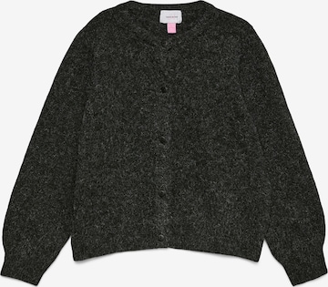 juoda Vero Moda Girl Kardiganas 'VMDoffyshine': priekis