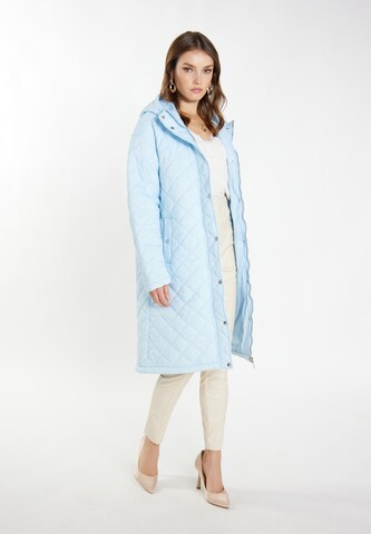 faina Ανοιξιάτικο και φθινοπωρινό παλτό 'Tassia' σε μπλε
