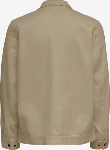 Only & Sons Jacke 'Hydra' in Beige