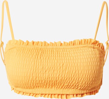 Hunkemöller - Bandeau Top de bikini 'St. Lucia' en naranja: frente