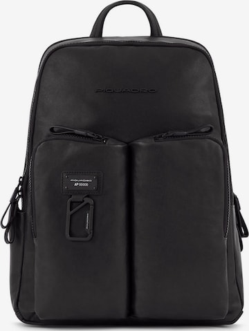 Piquadro Rucksack in Schwarz: Vorderseite