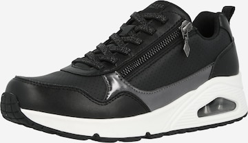 SKECHERSNiske tenisice 'UNO' - crna boja: prednji dio