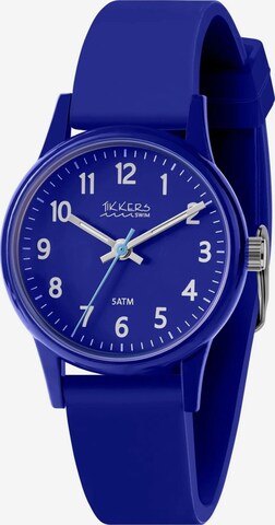 Tikkers Uhr in Blau: Vorderseite