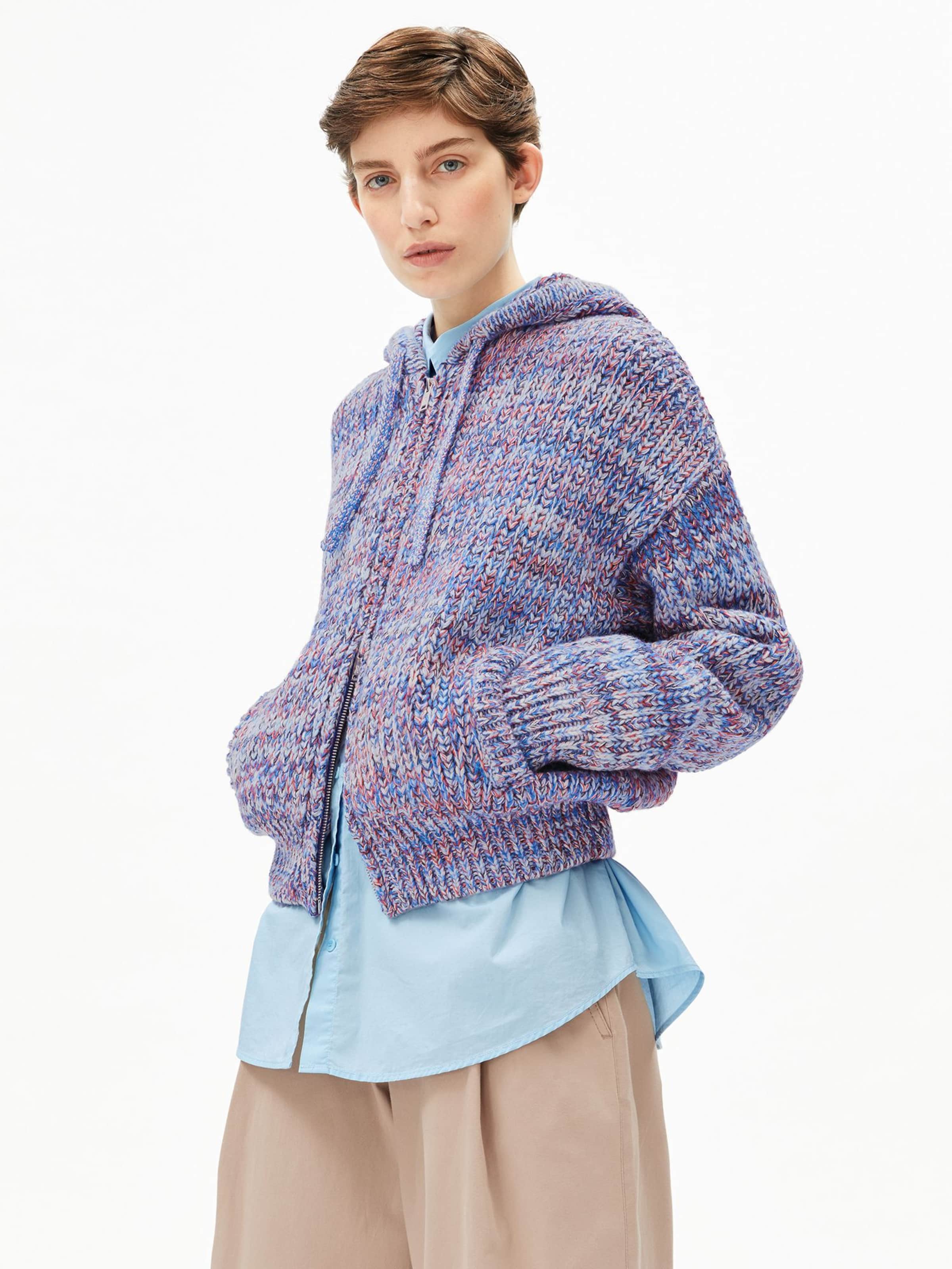ARMEDANGELS Strickmantel in Mischfarben: Vorderseite