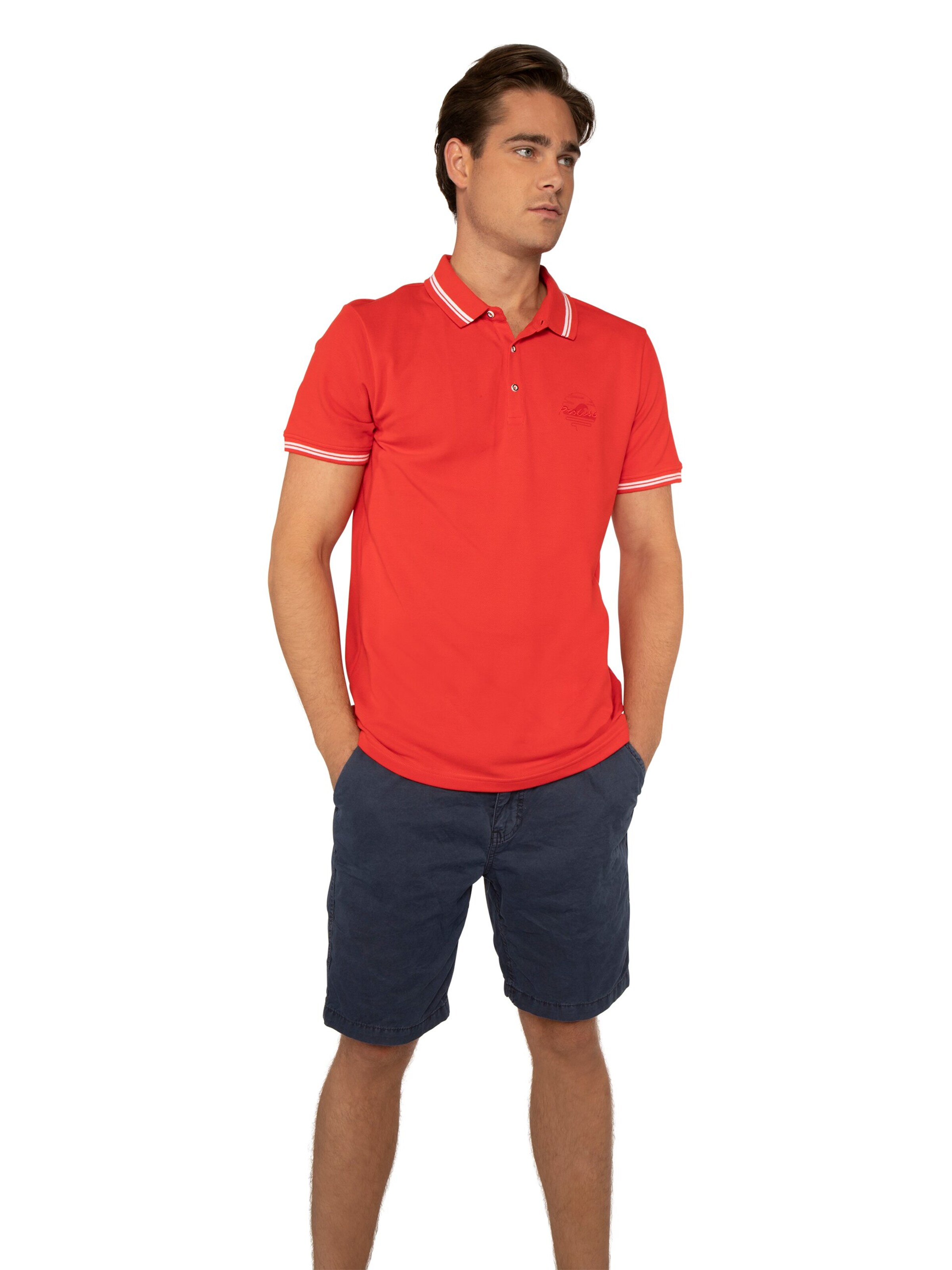 PROTEST Shirt 'TED' in Red