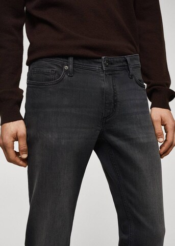 MANGO MAN Slimfit Jeans 'Jan' in Grau