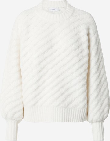 MSCH COPENHAGEN Sweater 'Jaycie' in Beige: front