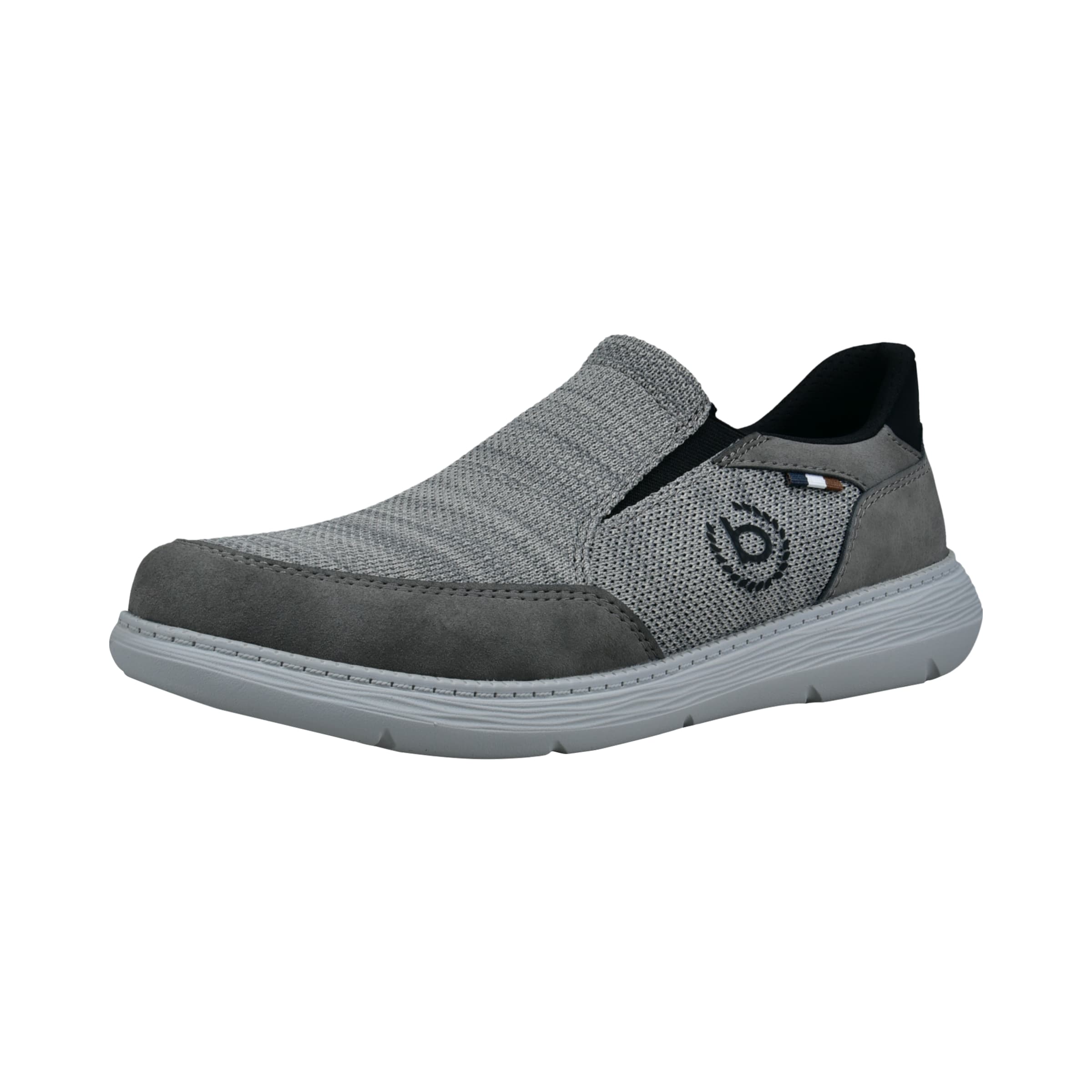 bugatti Slip On in Grau: Vorderseite