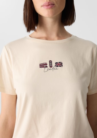T-shirt COMMA en beige