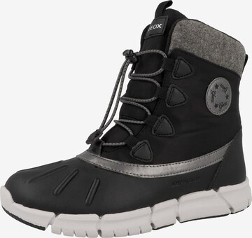 Bottes GEOX en noir : devant