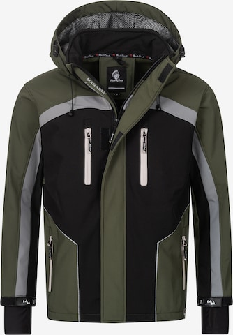 Rock Creek Funktionsjacke in Grün: Vorderseite