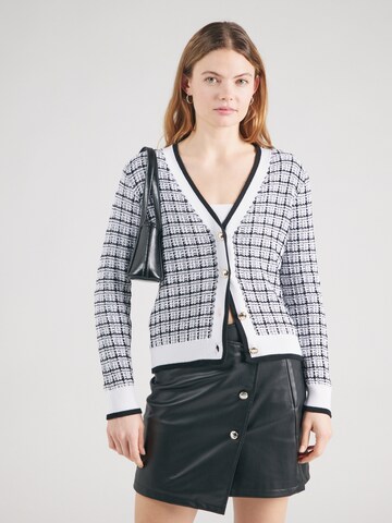 GUESS Knit Cardigan 'SARA' in Black: front