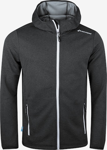 WESTFJORD Fleecejacke in Grau: Vorderseite