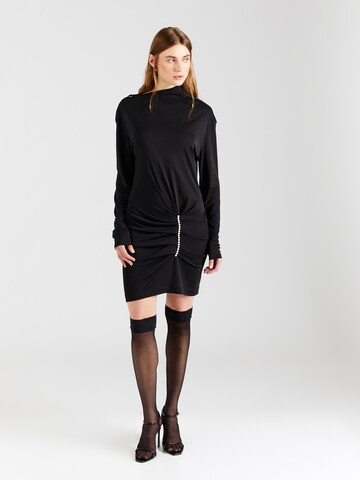Moschino Jeans Dress in Black: front