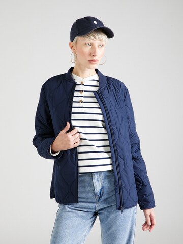 Veste mi-saison Marks & Spencer en bleu : devant