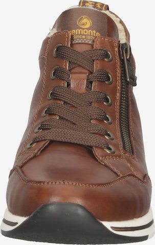 REMONTE High-Top Sneakers in Brown