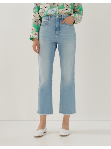 Someday Wide leg Jeans 'Ciflare' in Blauw: voorkant