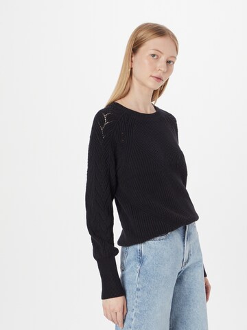 VERO MODA - Pullover 'NICOLA' em preto: frente