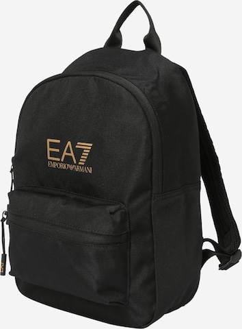 EA7 Emporio Armani Plecak 'ZAINO' w kolorze czarny: przód