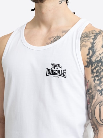 LONSDALE Koszulka 'DOLTON' w kolorze biały