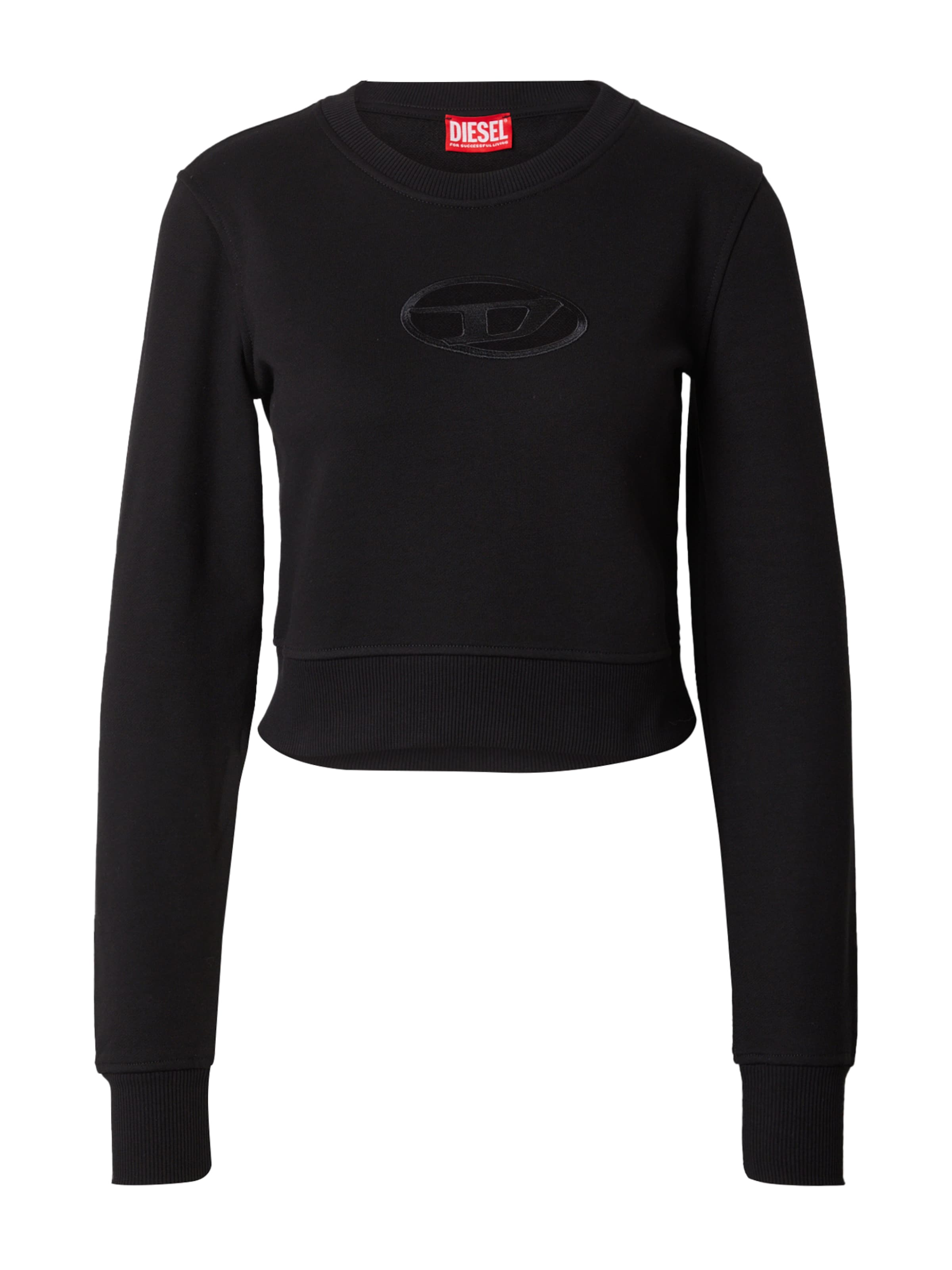 DIESEL Sweatshirt in Black: front