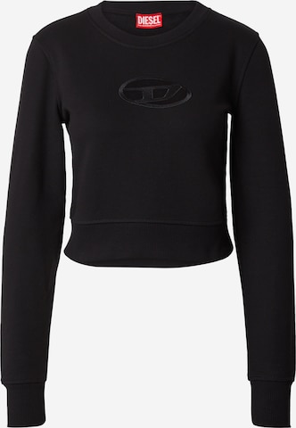 DIESEL Sweatshirt i svart: framsida