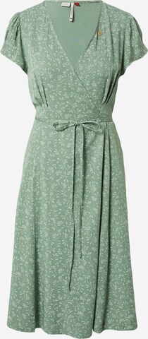 Ragwear Summer Dress in Green: front