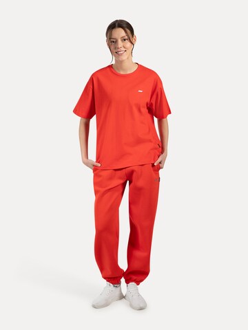 Smilodox Oversize T-Shirt Lyanna in Rot