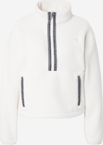 Pull-over 'FLEESKI' THE NORTH FACE en blanc : devant