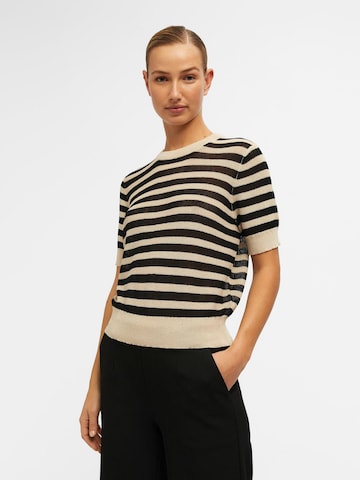 OBJECT Pullover 'Kalyna' in Beige: Vorderseite