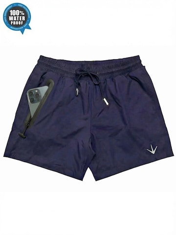 Garados Swim Board Shorts '100% waterproof bag' in Blue: front