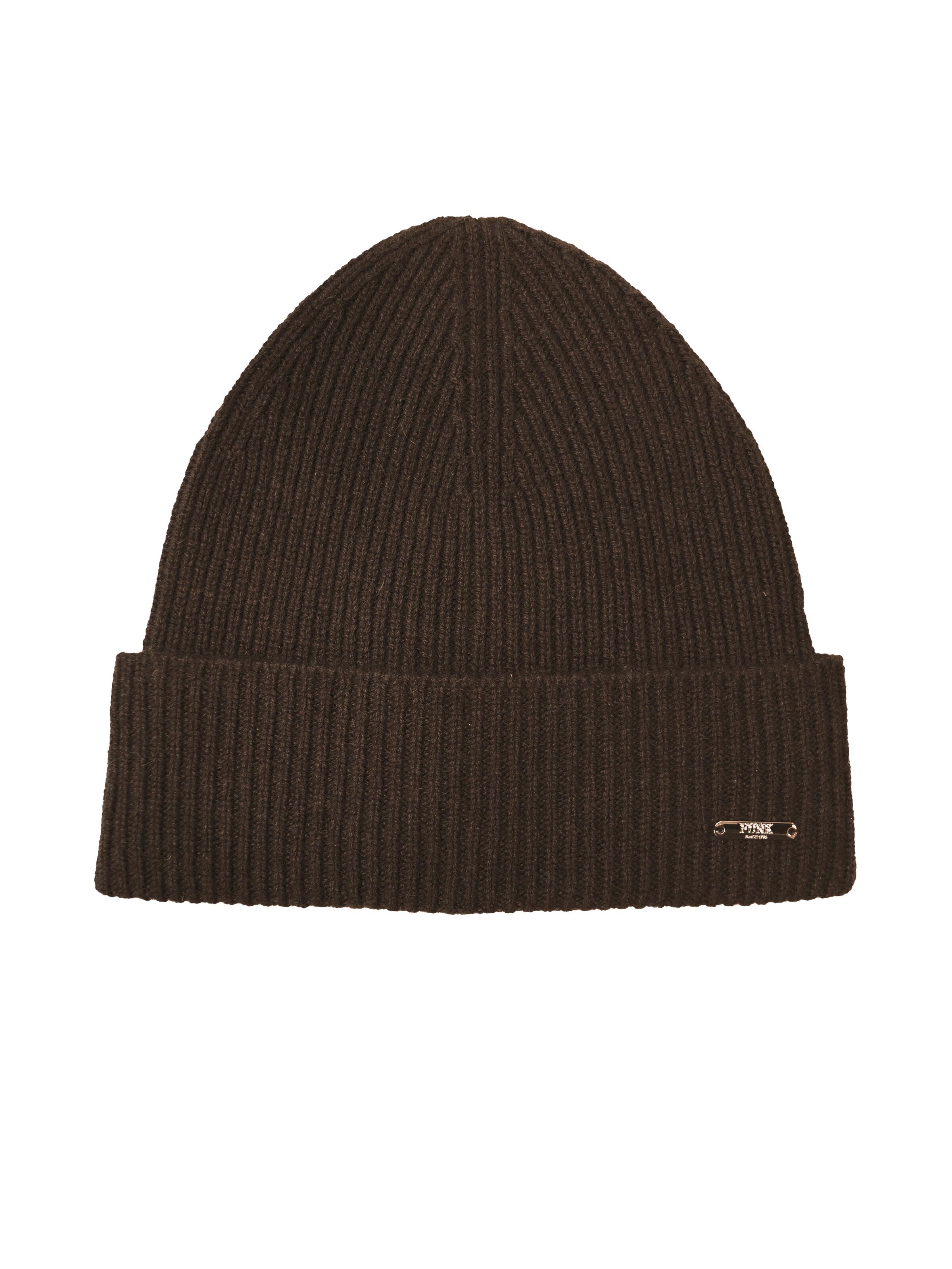 Funk since 1776 Beanie 'Mütze aus hochwertigem Kaschmir' in Brown: front