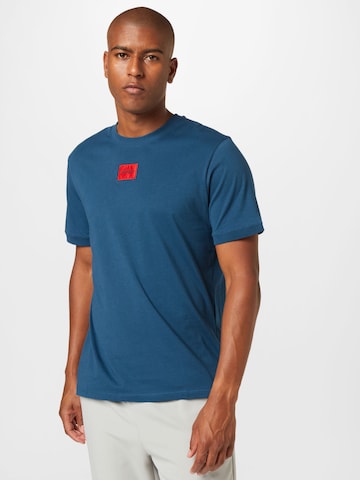 HUGO Red Shirt 'Diragolino212' in Blue: front