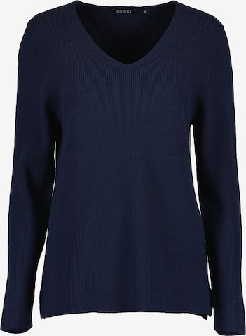 Pull-over BLUE SEVEN en bleu : devant