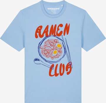 T-Shirt 'Ramen Club' Watapparel en bleu : devant