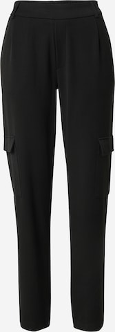 Pantalon cargo 'VARONE' VILA en noir : devant