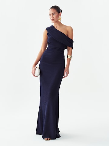 Robe de soirée 'Croix' St MRLO en bleu