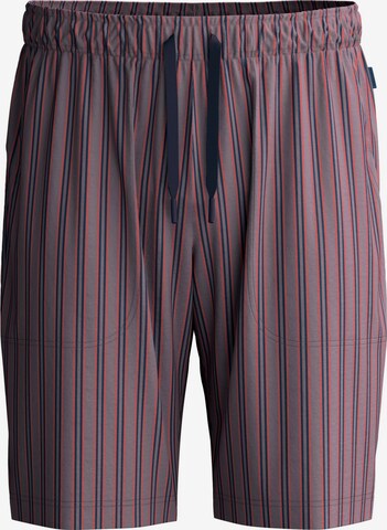 CALIDA Pyjamahose 'RMX Sleep Free' in Braun: Vorderseite