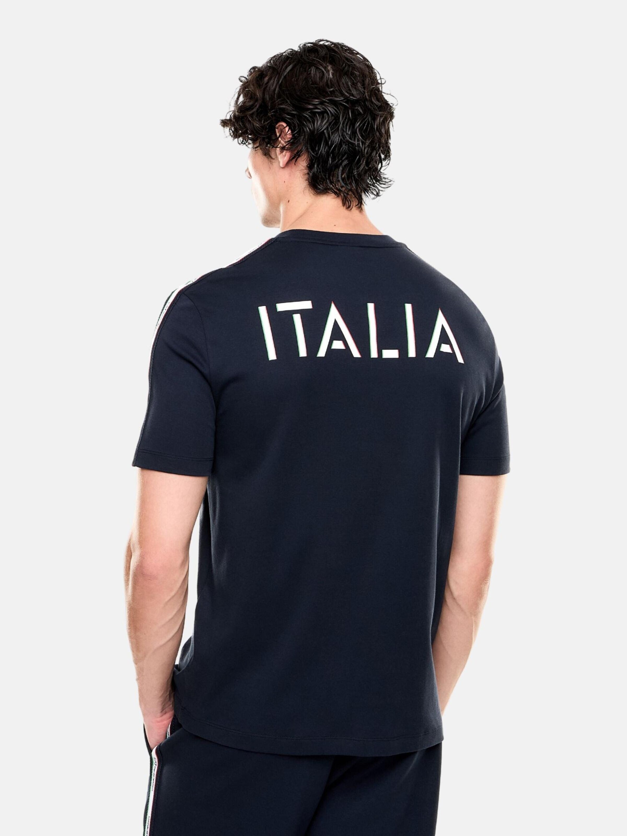 EA7 Emporio Armani T-shirt i blå
