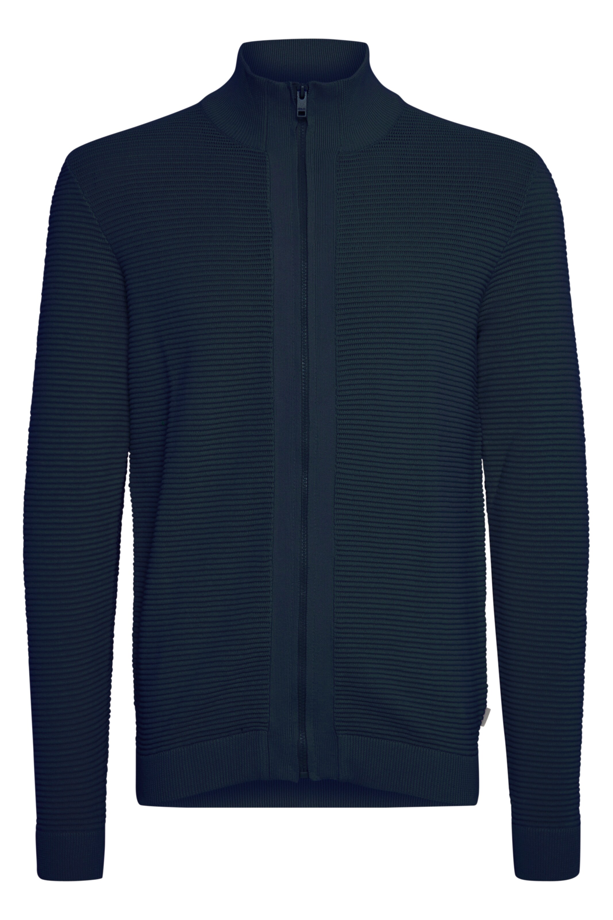 Vestes en maille 'Nicklas' !Solid en bleu : devant